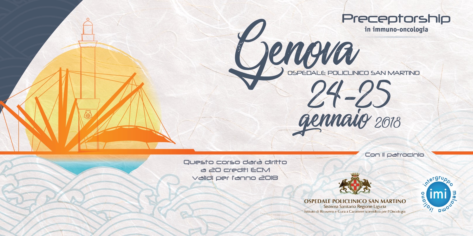 Preceptorship Genova 24 25.01.2018